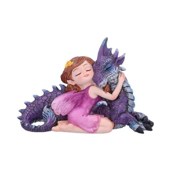 Companion Cuddle Fairy Figurine & Purple Dragon 15CM