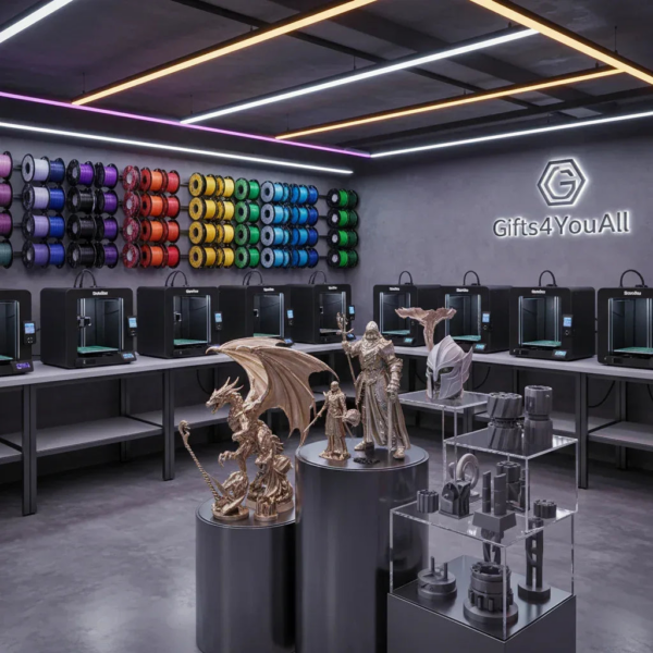 Custom 3D Printing Service - Bring Your Own Design