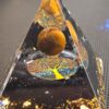 01 Energy Pyramid Orgonite Ball Tree - Crystal Healing Gift