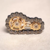 Bike Chain Fidget Spinner Toy - Silent Bearing Stress Relief Gadget for Focus & Relaxation