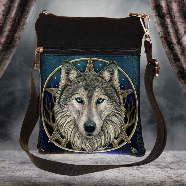 01 Wild One Fantasy Wolf Bag by Lisa Parker - Unique Design