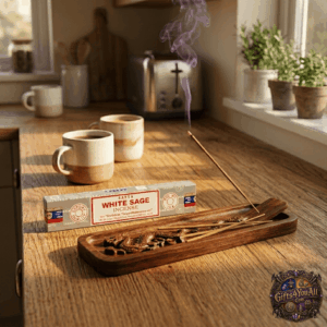 White Sage Incense Sticks by Satya (15g)