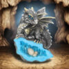 Blue Dragon Figurine - Unique Home Decor Piece