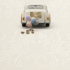 Wedding Day – Classic Car Just Married Wedding Card
