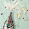 You're EnGAGEd! – Champagne Engagement Congratulations Card