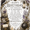 Happy Birthday May Your Day Be as Wonderful as You Are – Pagan Raven Birthday Card