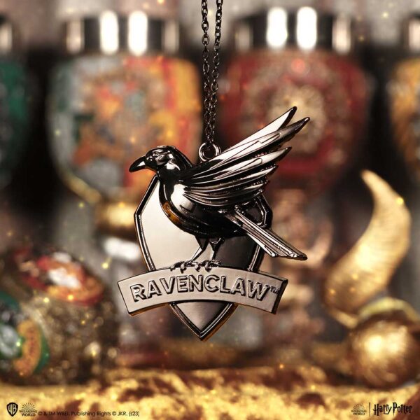 Harry Potter Ravenclaw Crest Silver Hanging Ornament | Officially Licensed