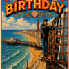 Blackpool Tower Birthday Card – Like the Lights, You Only Get Brighter!