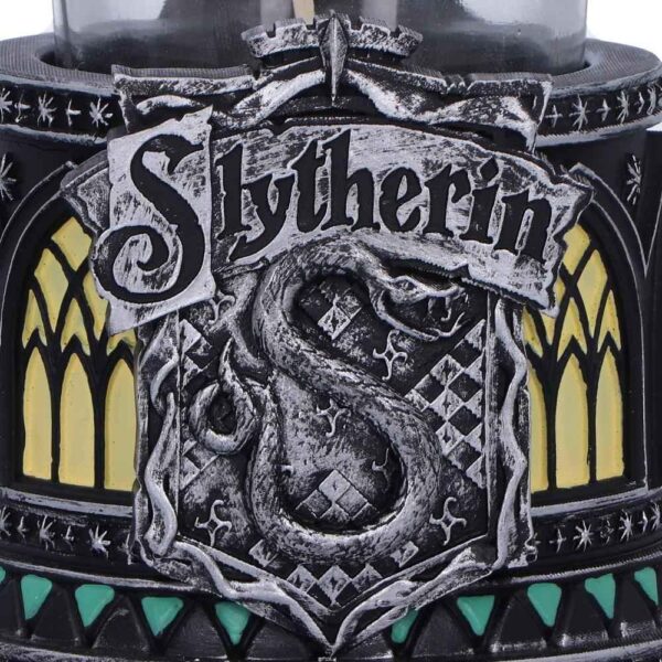 02 Slytherin Tea Light Holder - 8CM Candle Decor