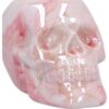 Marbellum Pink Marble Skull 7cm - Unique Gothic Decor