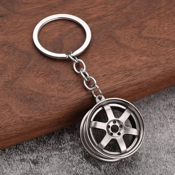 Motor Vehicle Parts Keyring - Car Enthusiast Gift