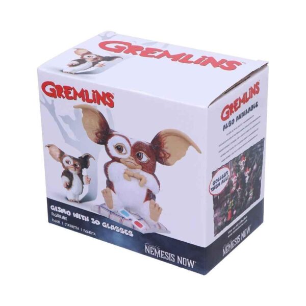 Gremlins Gizmo 3D Glasses Figurine 14.5cm - Official Nemesis Now Collectible