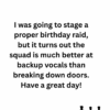 Roxanne! Funny Police Birthday Card – You Don't Have to Put on the Red Light!
