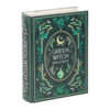 Green Witch Grimoire Storage Box | Mystical Book Trinket Box