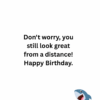02 That's The Trouble With Nudist Beaches – Funny Shark Birthday Card