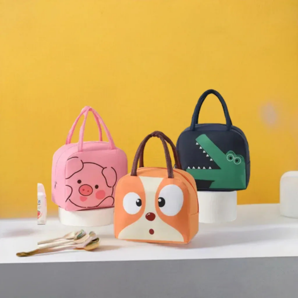 Cute Cartoon Lunch Bag - Insulated Fresh-Keeping Lunch Box