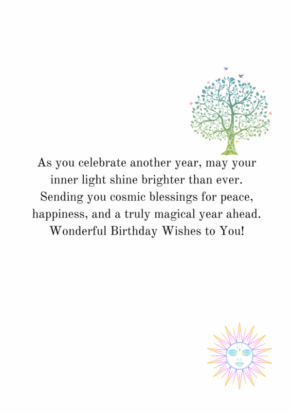 02 Wishing You a Magical Birthday – Wiccan Birthday Card