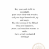 Wishing You a Birthday as Extraordinary as You Are – Wiccan Birthday Card