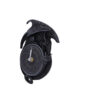 02 Time to Burn Dragon Wall Clock 20.5cm | Nemesis Now