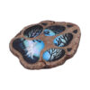 02 Tracks of the Wild Paw Print Incense Burner 15.5cm | Nemesis Now