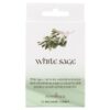 02 Elements White Sage Incense Cones with Metal Holder