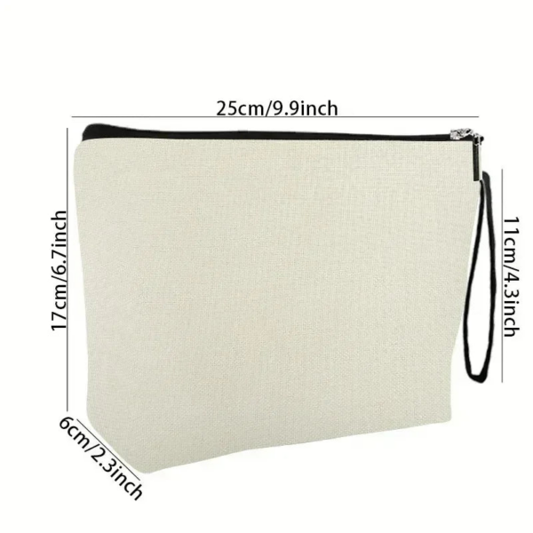 Classic Makeup Bag in Large Size - Timeless Style for Your Beauty Essentials
