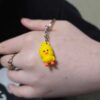 03 Cute Yellow Duck Keychain - Adorable Charm