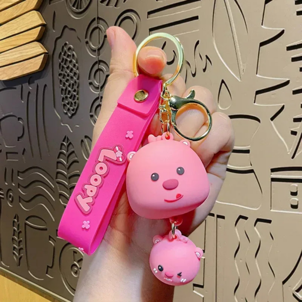 Loopy Cuties Keyring - Cute Hand Loop Wristlet Strap