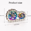 Bike Chain Fidget Spinner Toy - Silent Bearing Stress Relief Gadget for Focus & Relaxation