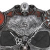 Hands of Death Skull Resin Wall Clock | Gothic Decor by Spiral Direct