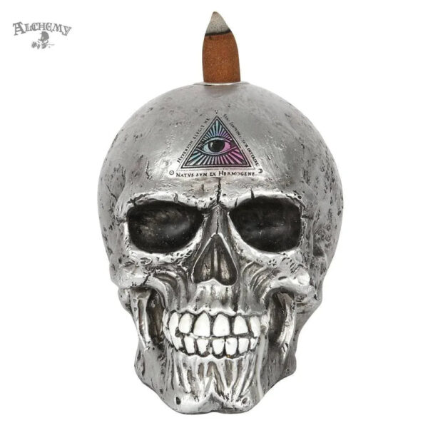03 The Void Backflow Incense Burner | Alchemy Gothic Skull Decor