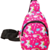03 Cartoon Shoulder Bags with Zipper for Fun and Functionality
