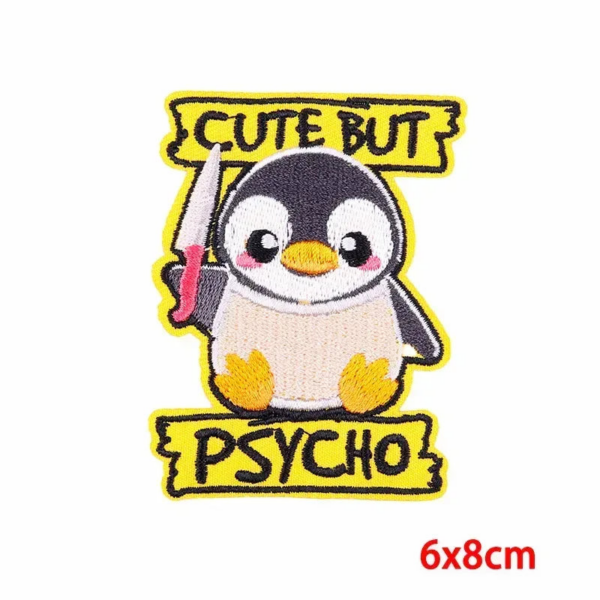 03 Cute Punk Embroidery Patch - Iron-On DIY Customization