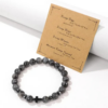 03 Natural Stone Bracelet 19cm - Unique Gemstone Jewelry