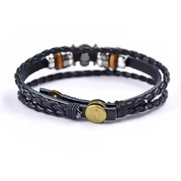 04 Pirate One Piece Bracelet 23cm - Vegan Leather