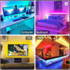 RGB LED Strip Light for TV – Bluetooth Control, 5V USB, 5M