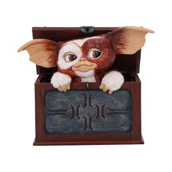 04 Official Gremlins Gizmo in a Box Figurine 12.5cm - Nemesis Now Mogwai Collectible