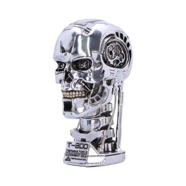 04 T-800 Terminator Light Up Figurine 21cm - Official Collectible