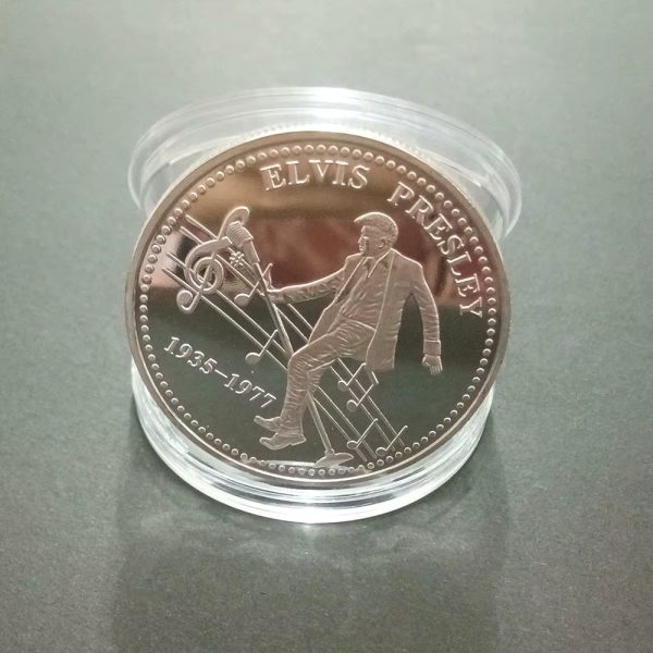 04 Elvis Presley | The King of Rock 'n' Roll Silver Collector's Coin