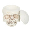 Weathered Skull Oil Burner & Wax Warmer | Gothic Ceramic Fragrance Diffuser