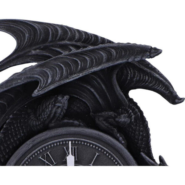 04 Time to Burn Dragon Wall Clock 20.5cm | Nemesis Now