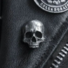 04 Skull Alloy Brooch - Gothic Statement Pin