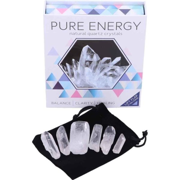Pure Energy Crystals Set for Wellness and Spiritual Growth