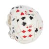 Dead Man's Hand Skull Ornament - Unique Playing Card Decor