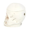 Weathered Skull Oil Burner & Wax Warmer | Gothic Ceramic Fragrance Diffuser