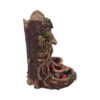 05 The Wisest Dryad Green Man Backflow Incense Burner | Pagan Gothic Decor