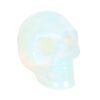 05 Opalite Crystal Skull with Black Drawstring Pouch