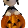 Spooky Snoopy Pumpkin 3D Print for Halloween Decor