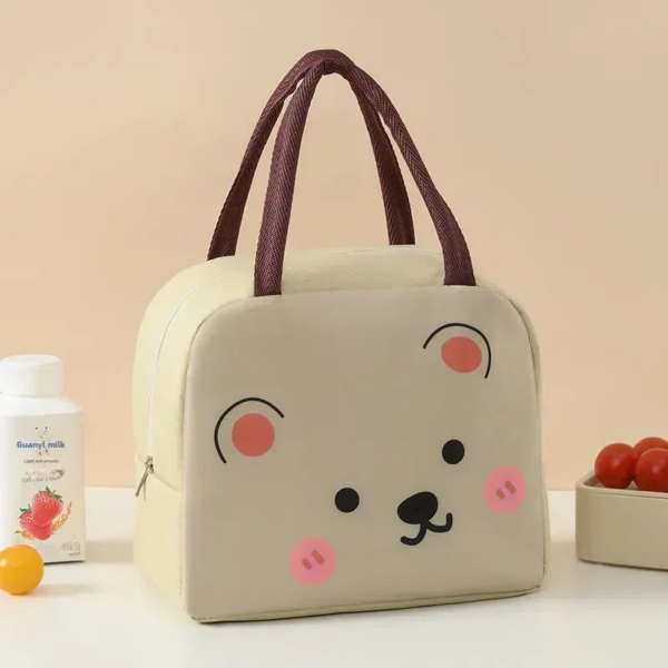 Cute Cartoon Lunch Bag - Insulated Fresh-Keeping Lunch Box