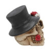 Together Forever Skull Sculpture 16cm - Gothic Romance by Nemesis Now